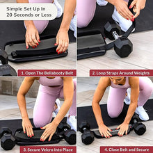 Cargar imagen en el visor de la galería, CINTURÓN HIP THRUST PARA DUMBBELLS
